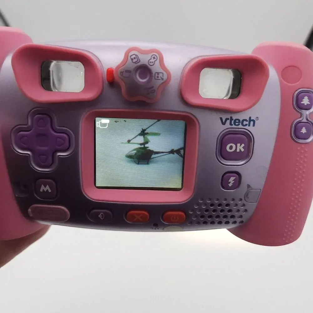 VTech Kidizoom Plus Digital Camera Pink 2MP 2x Zoom Kids Tested